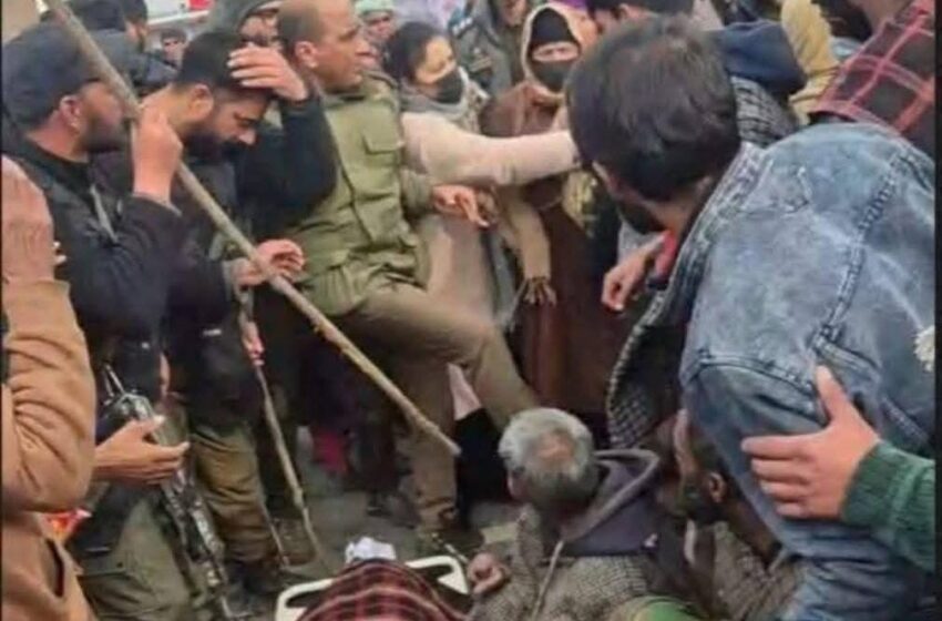  Mourning women allegedly kicked by Police in Kulgam, DIG to probe