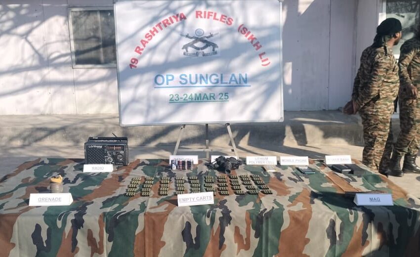  Militant Hideout Busted in Anantnag Forest Area