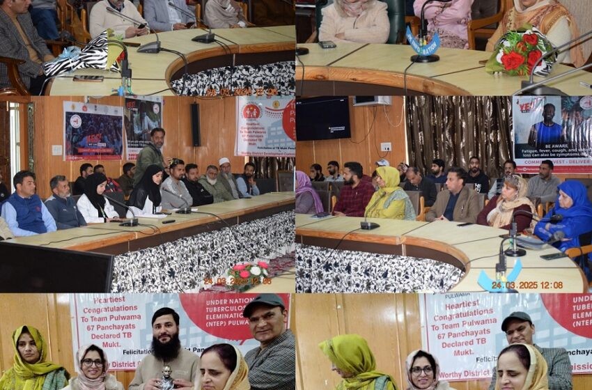  World TB Day observed at Pulwama