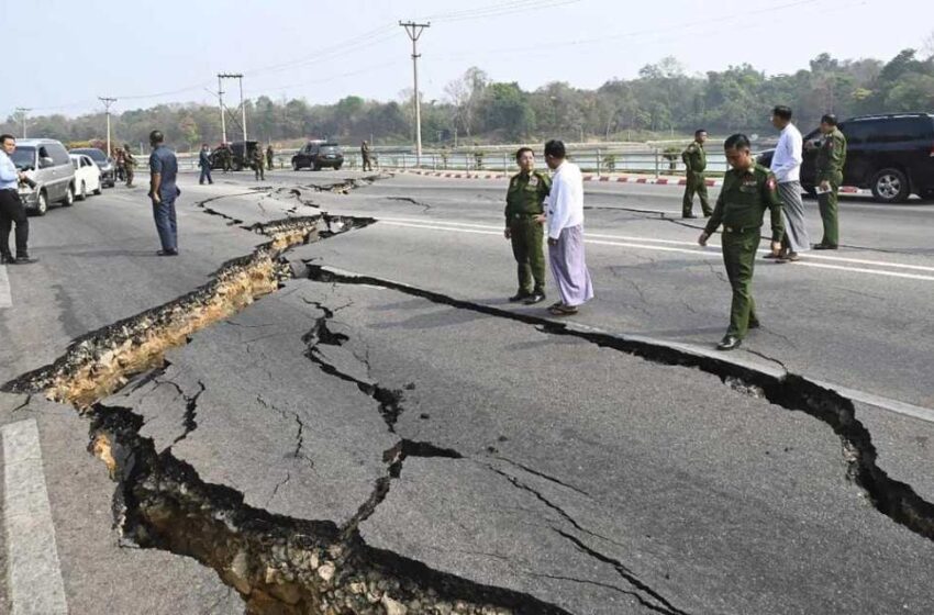  Powerful earthquake rocks Myanmar, kills 694 people, injures 1670