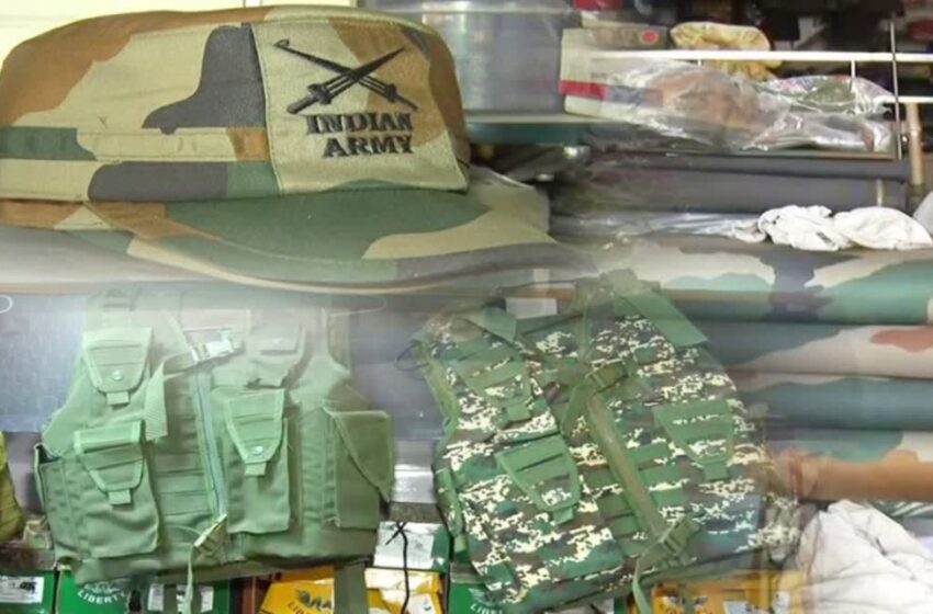  Authorities ordered prohibition on sale, stitching and storage of army uniforms in Kishtwar