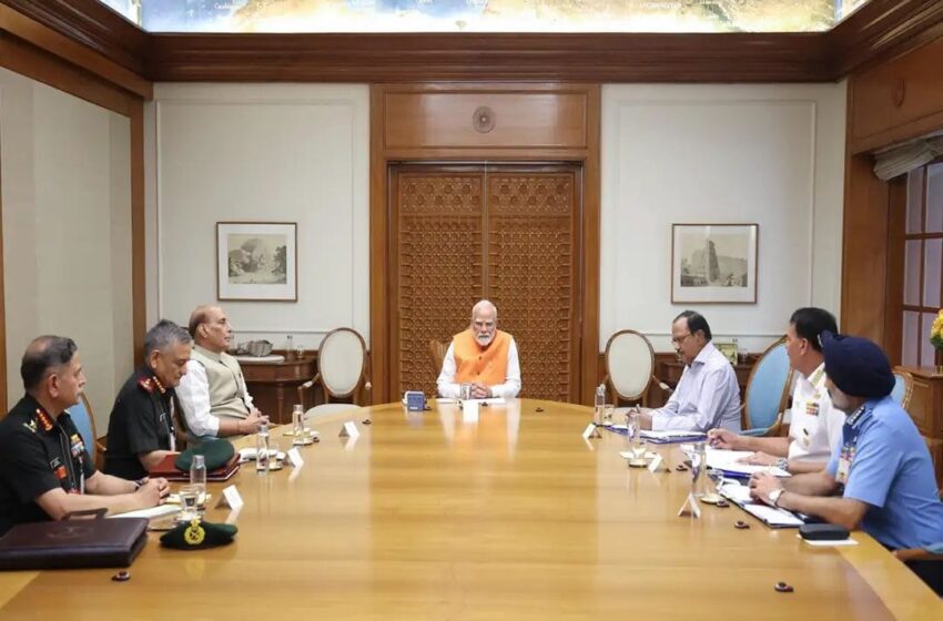  PM Modi affirms India’s resolve against terrorism, gives Armed Forces complete operational freedom on response to Pahalgam terror attack