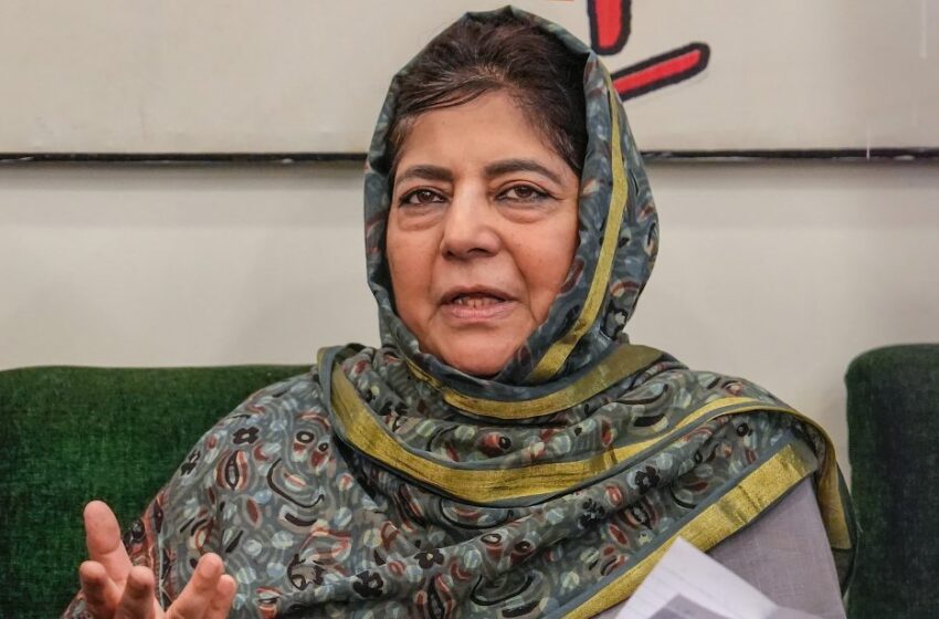  Disturbed by Murshidabad violence: Mehbooba Mufti on West Bengal violence