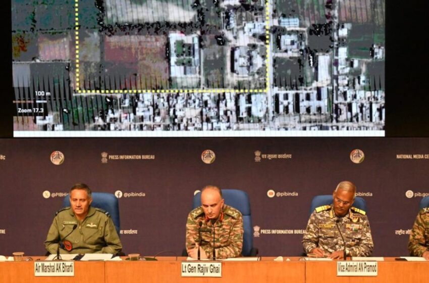  ‘Operation Sindoor’ : Any further violations of bilateral understanding by Pak will get ‘fierce and punitive’ response: Armed Forces