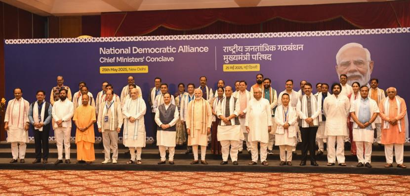  “Deliberated on various issues, states showcased best practices in diverse areas”: PM Modi on NDA CMs Conclave