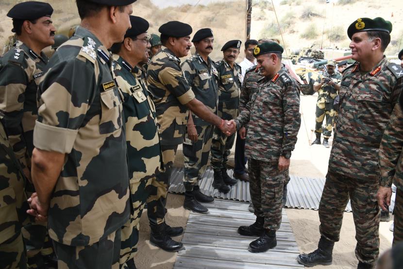  COAS Gen Upendra Dwivedi visits Tanot, praises forces for role in Operation Sindoor