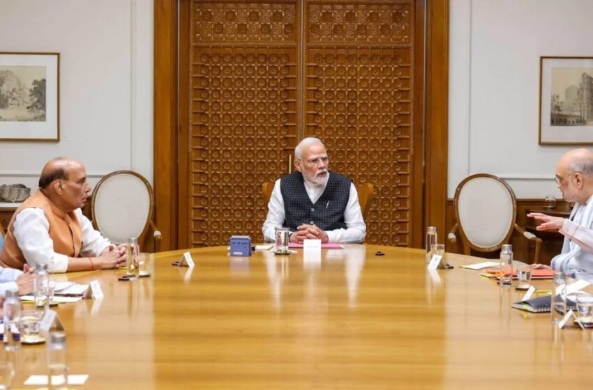  PM Modi Hails Action By Security Forces At Cabinet Meet