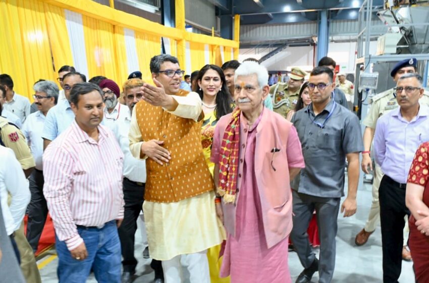  Lieutenant Governor inaugurates Nutraj’s State-of-the-art flagship Nuts & Dryfruit processing plant at Samba