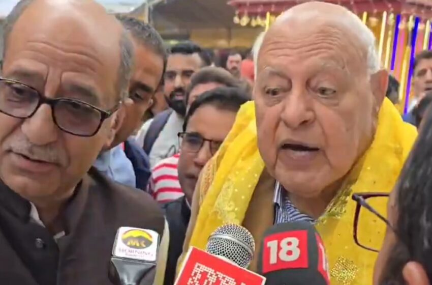  Devotees At Kheer Bhawani Mela Befitting Reply To Perpetrators Of Pahalgam Attack: Farooq Abdullah