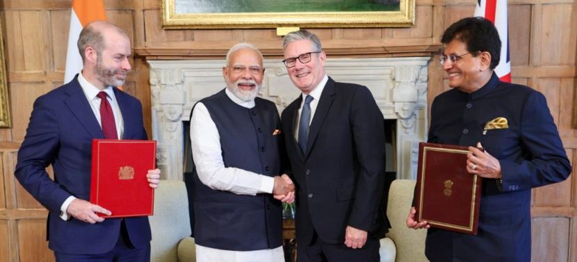  India, UK ink historic trade deal that seeks to slash tariff lines, unlock thousands of jobs