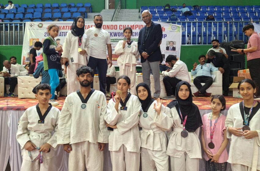  Kashmir Players Excel at 42nd National Taekwondo Championship in Uttarakhand