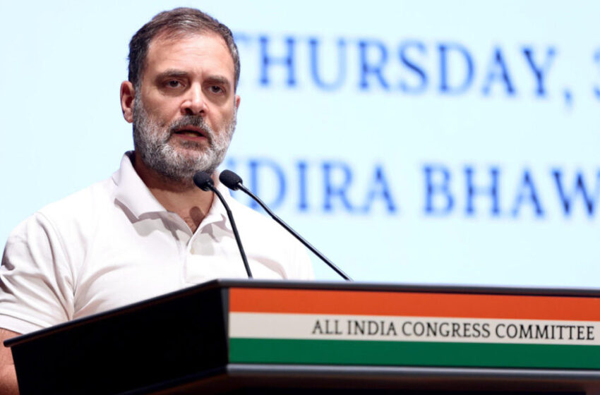  Unemployment biggest problem facing youth, it is directly linked to ‘vote chori’: Rahul Gandhi